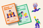 Success Illustration Art Set, a Person Illustration by Brickclay (Thumbnail 4 of 9)
