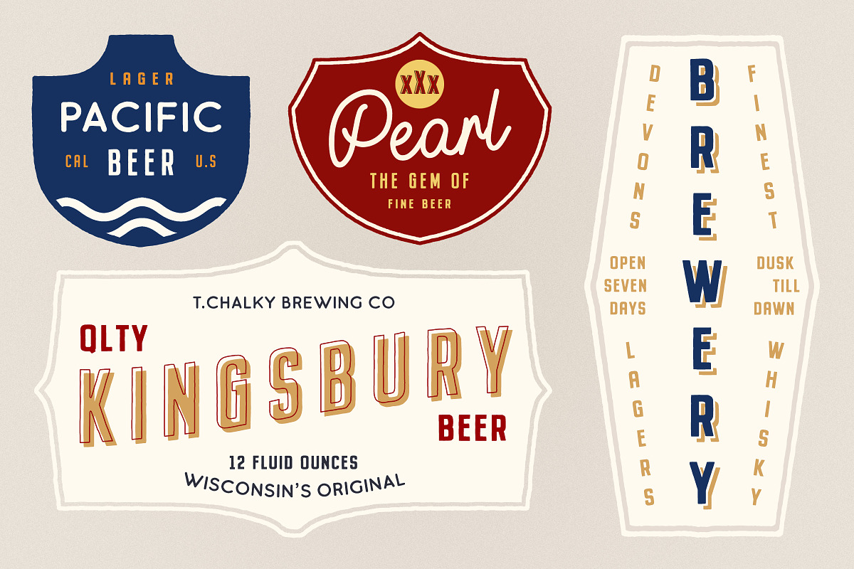 Buckwheat Font Collection preview 5