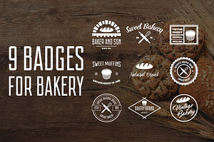 Set of logo for bakery vol. 1