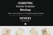 Isometric Scene Creator Mockup, a Books & Magazine Mockup by IsometricWorld (Thumbnail 26 of 47)