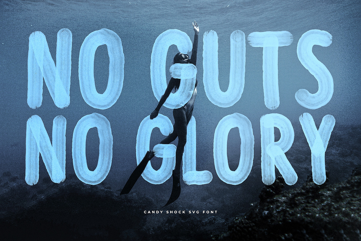Candy Shock SVG Font, a Handwritten Font by Ivan Rosenberg (Photo 10 of 12)