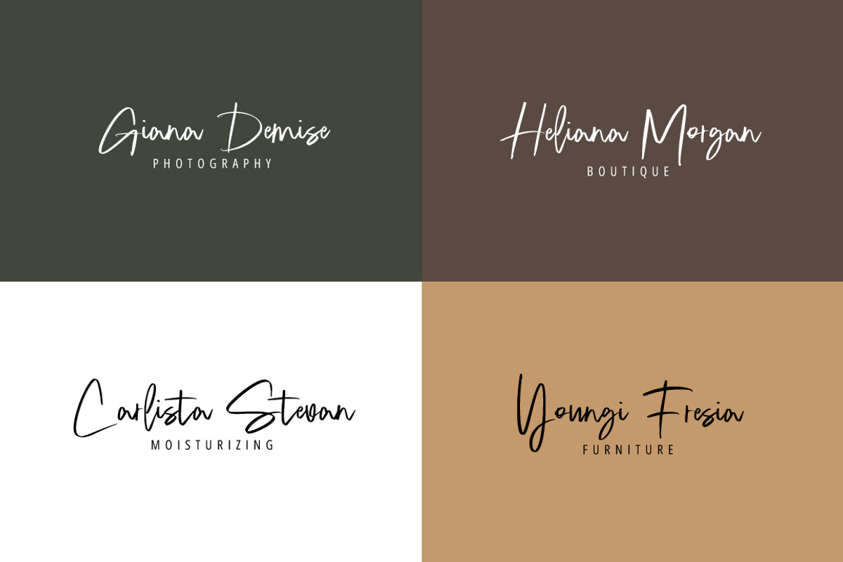 Love Grild Signature, a Handwritten Font by executypeStudio (Photo 3 of 10)