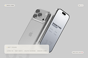 iPhone 17 Pro Mockup, an iPhone Mockup by Toasin Studio (Thumbnail 5 of 7)