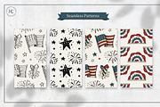 4th of July Hand Drawn Images, a Seasonal Illustration by H&C Drawings & Designs (Thumbnail 11 of 15)