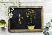Flowers and jars clipart collection, a Texture Illustration by Satika (Thumbnail 5 of 10)