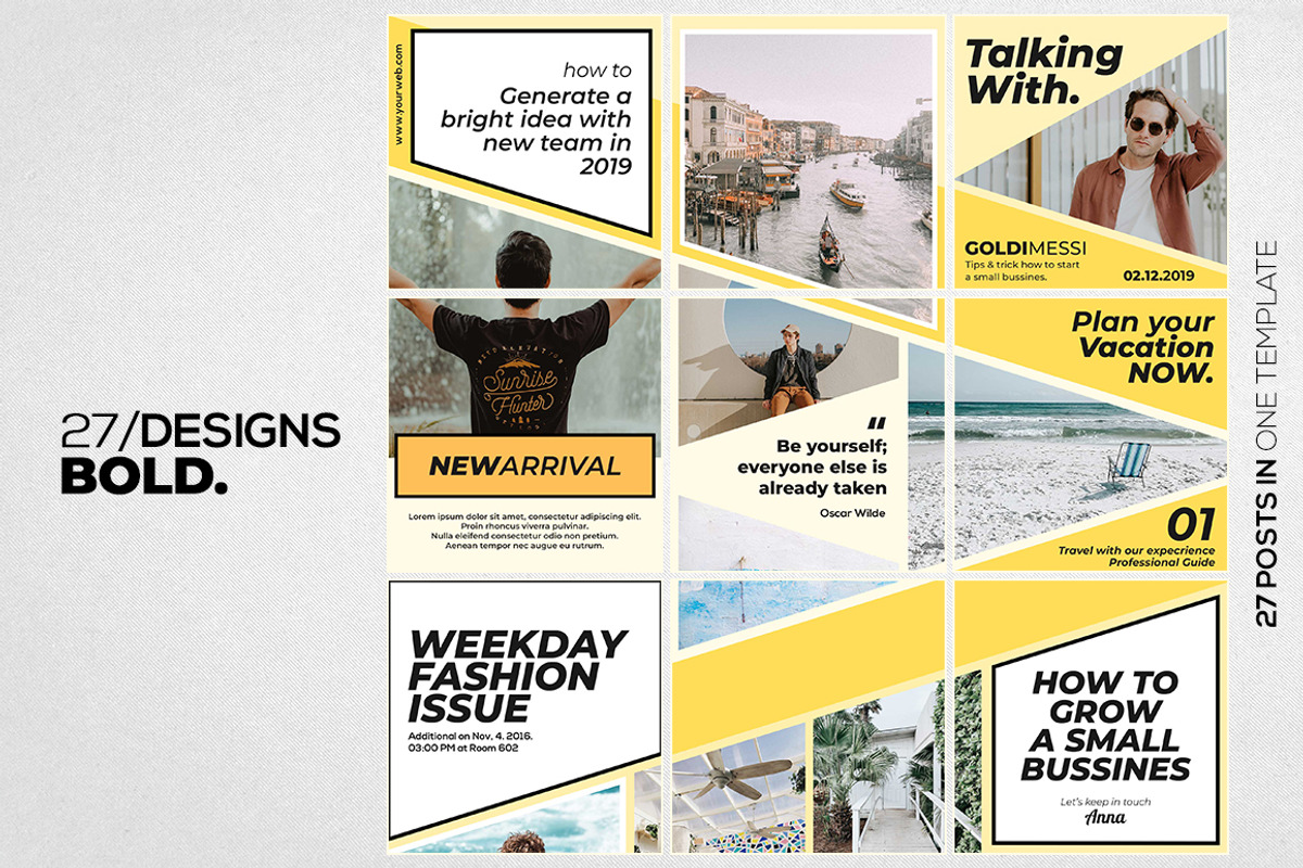 Puzzle Bold Bundle, a Social Media Template by Analogi Studio (Photo 16 of 39)