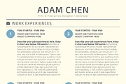 Infographic Resume, a Resume Template by Studio Chen (Thumbnail 4 of 5)