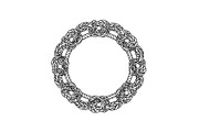 Decorative Circle Frame Bundle, an Illustration by jahid234 (Thumbnail 49 of 51)