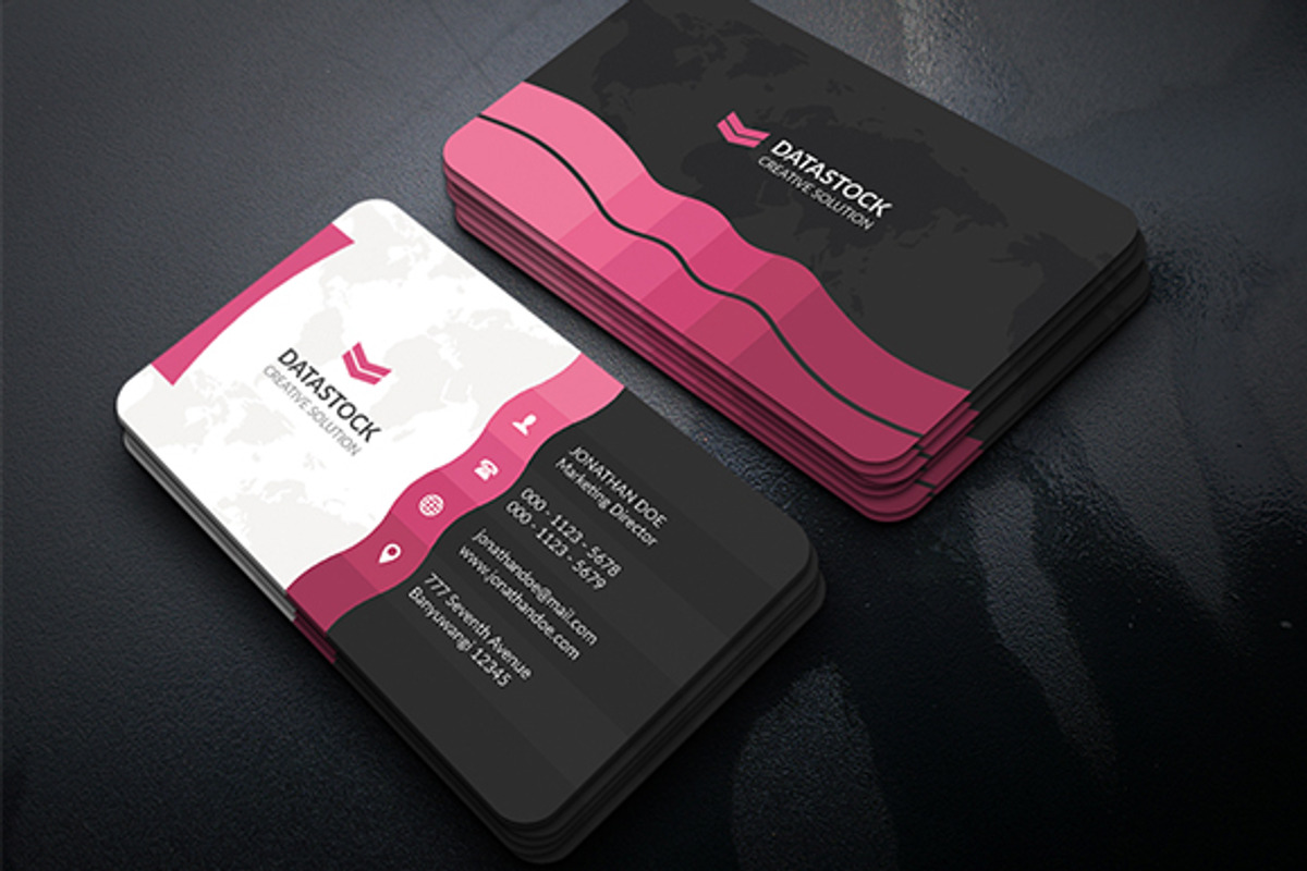 Modern Corporate Business Card, a Business Card Template by InfinityArt (Photo 3 of 4)
