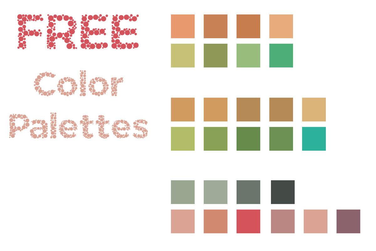 Color Blindness Test Typeface preview 7