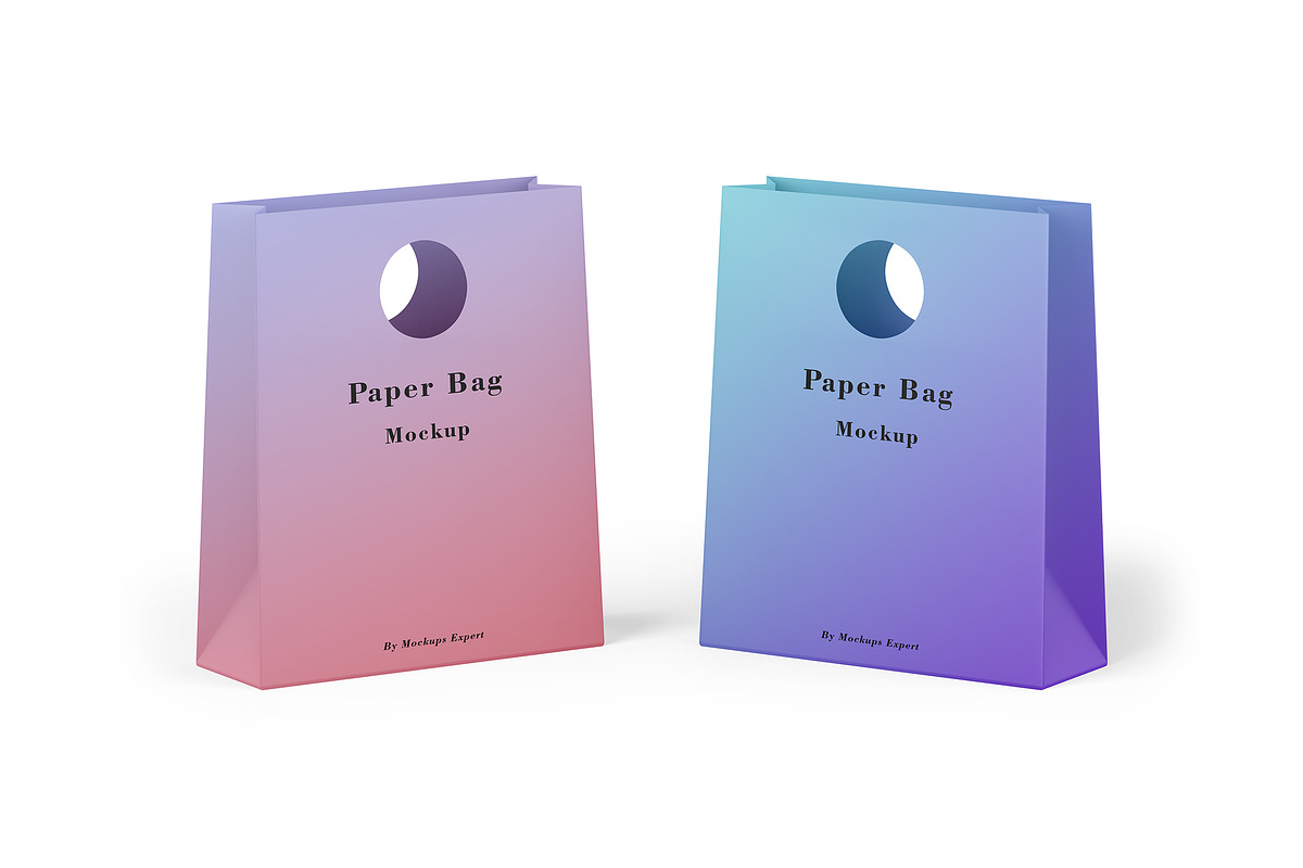 Paper Bag Mockups, a Packaging Mockup by Mockups Expert (Photo 4 of 5)