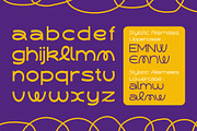 Dampfnudel, a Sans Serif Font by takoliko (Thumbnail 7 of 13)