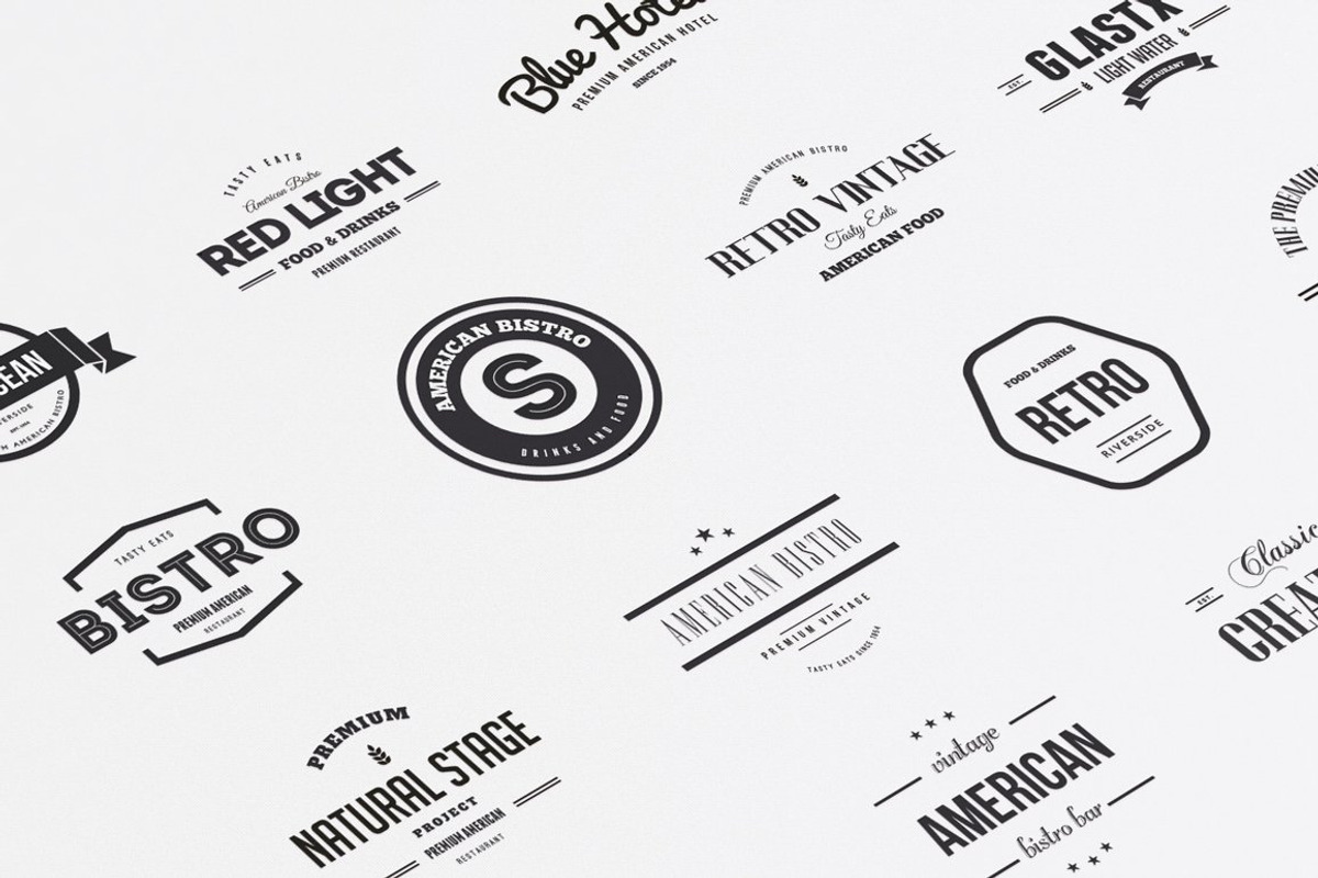 Vintage Logos Labels & Badges, a Branding & Logo Template by Design District (Photo 41 of 76)