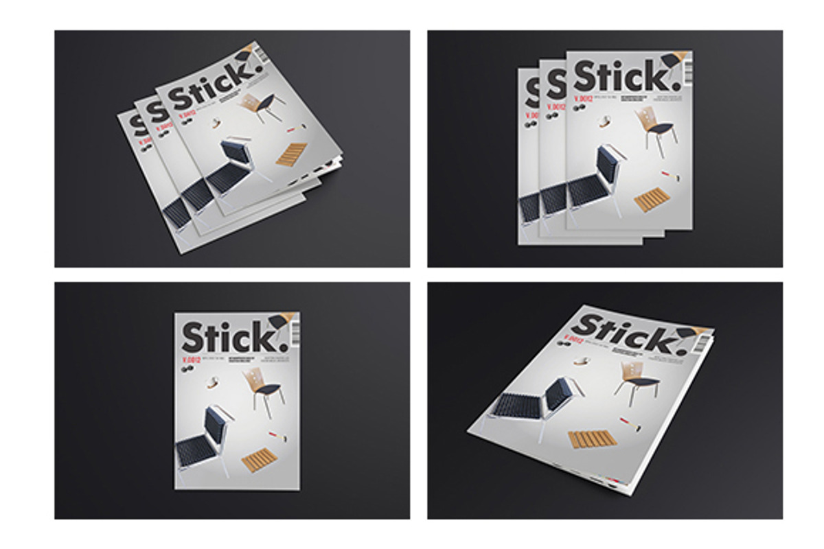 Magazine / Brochure Mock-up, a Print Template by ItemBridge (Photo 2 of 5)