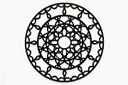 Circular Geometric Laser Cutting Bun, an Object Graphic by Creativeshirt (Thumbnail 2 of 17)