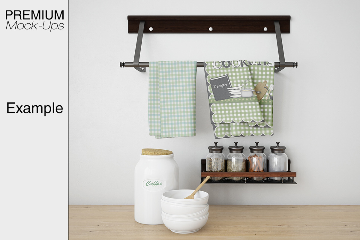 Kitchen Accessories Mockups, a Product Mockup by mock-ups (Photo 3 of 20)