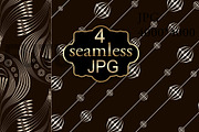 Patterns modern backgrounds Art Deco, a Pattern Graphic by Futurel (Thumbnail 3 of 4)
