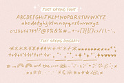 Just Saying Handwritten Font, a Font by Nicky Laatz (Thumbnail 8 of 15)