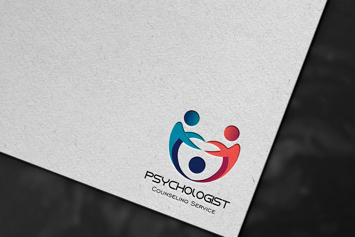 Colorful Psychology Logo Template preview 8