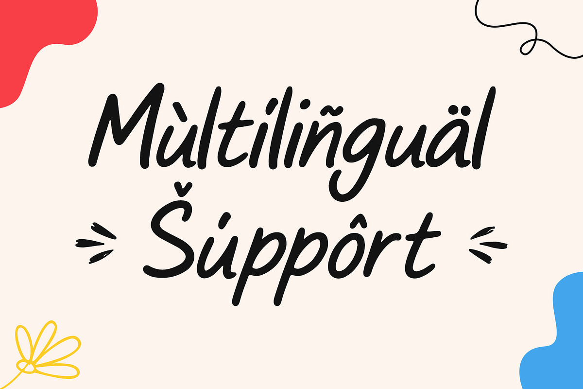 Blackedy Cafiaden Friendly Playful, a Handwritten Font by Maulana Creative (Photo 5 of 7)