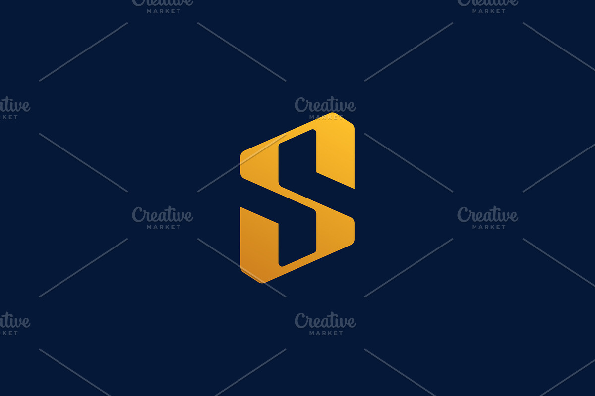 S letter unique logo design, a Branding & Logo Template by Amadul11 (Photo 1 of 4)