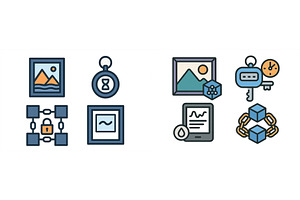 Exploring digital assets through, a Technology Illustration by ZinetroN