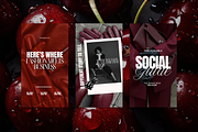 CHERRY Canva Social Media Templates, a Social Media Template by thebusinessoutfit (Thumbnail 14 of 20)