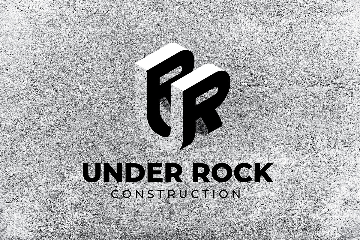 Under Rock Logo, a Branding & Logo Template by Maximum Designstudio (Photo 2 of 3)