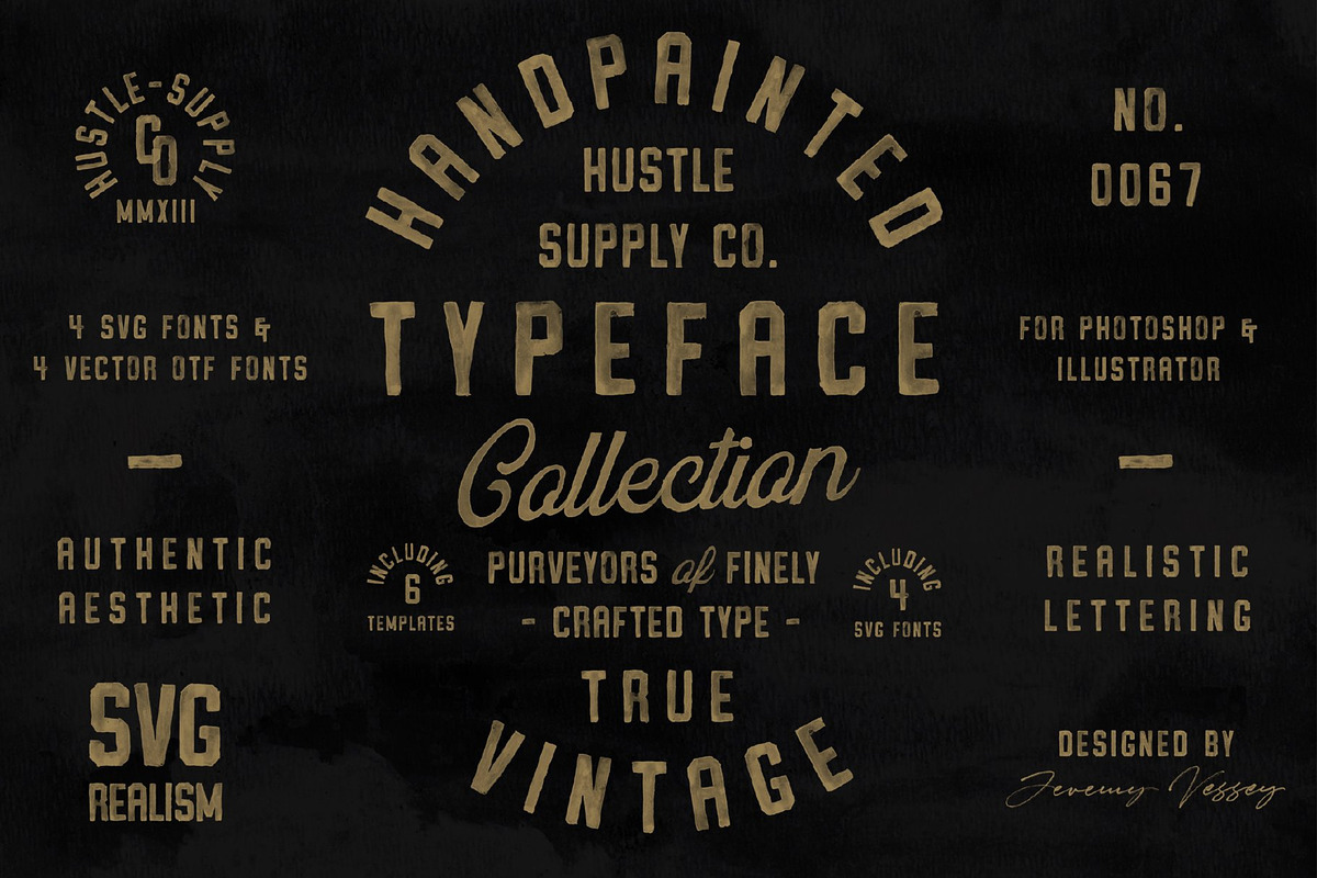 Massive Sale | 4 Bundles in 1!, a Font by Hustle Supply Co. (Photo 5 of 9)