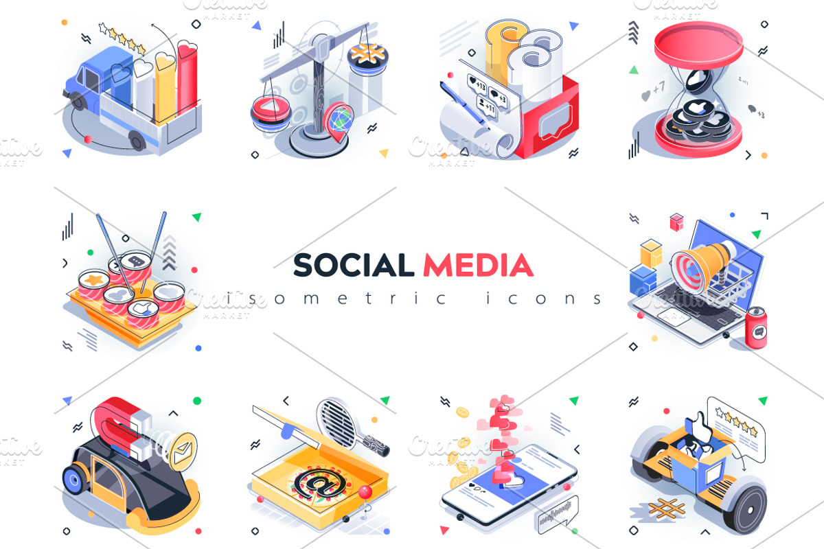 Conceptual Isometric Icons, a Solid Icon by alexdndz (Photo 9 of 11)
