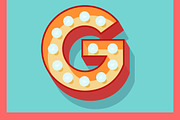 Illustration of flat lamp alphabet 2, an Object Graphic by popskraft (Thumbnail 6 of 7)