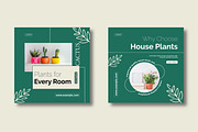 Indoor Gardening House  Social Media, a Social Media Template by MightyDesign (Thumbnail 4 of 8)