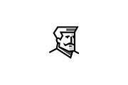 Face of a man logo design template, an Object Graphic by nicemorning (Thumbnail 2 of 3)