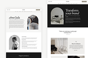 Jada Wordpress Theme, a WordPress Template by The Cherie Studio (Thumbnail 3 of 7)