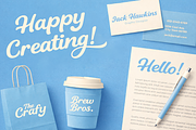 Raylin is a bold handwritten script, a Handwritten Font by cocodesign (Thumbnail 7 of 7)