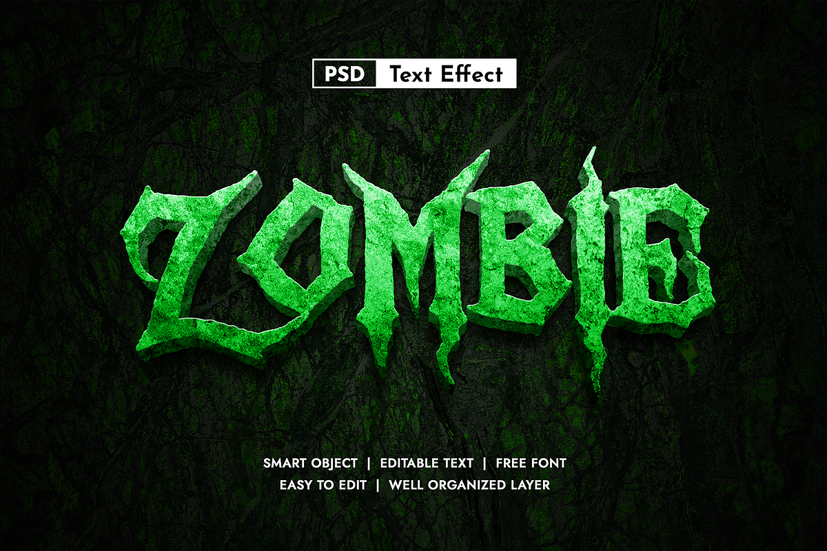 Set of Horror Text Effect Vol 1, a Layer Style Add-On by AKart (Photo 7 of 11)