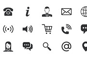 Business Card Icons, an Outline Icon by Oleksii (Thumbnail 6 of 6)