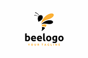 Bee Vector Logo Illustration, a Branding & Logo Template by yopie (Thumbnail 2 of 6)