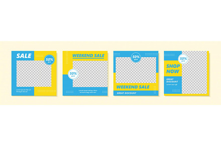 Chic post template in bright color, a Brochure Template by TotallypicRF