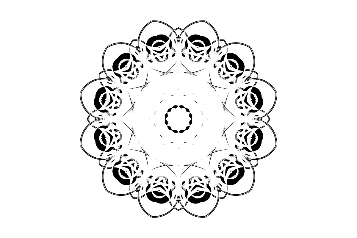Premium Mandala Illustration Pack, a Decorative Illustration by NJ Himel (Photo 95 of 101)