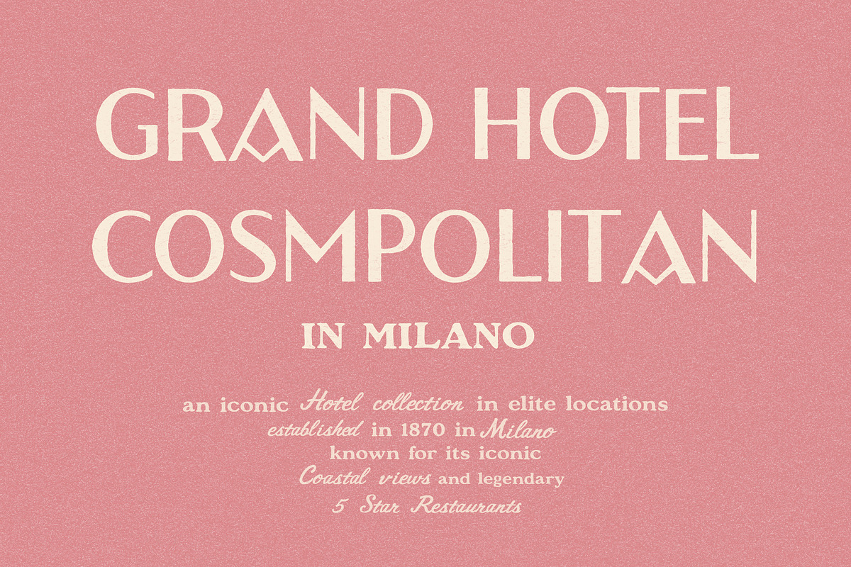 Vintage Handwritten Retro Font Trio, a Handwritten Font by Laras Wonderland (Photo 10 of 20)
