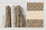 Flowers seamless pattern., a Pattern Graphic by LartGraphics (Thumbnail 4 of 4)