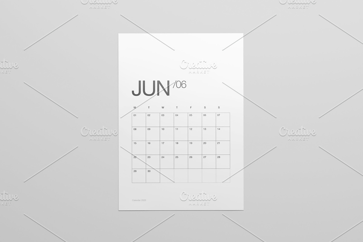 Diary Planner 2020. Calendar 2020, a Stationery Template by Bordo (Photo 3 of 6)