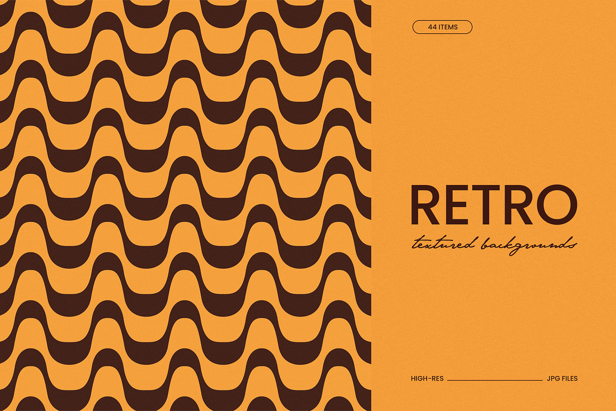 Retro Groovy Backgrounds, a Background Graphic by May Motif (Photo 18 of 20)