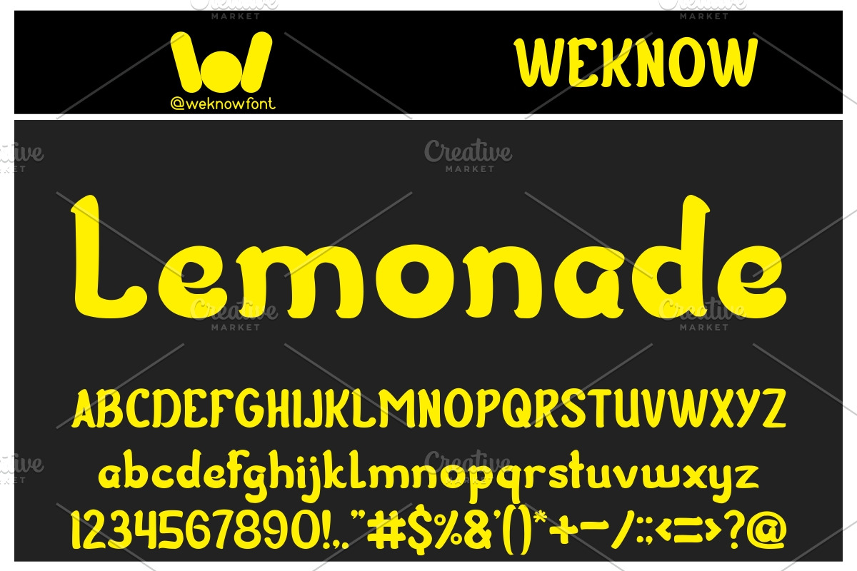 Guitar On Stage font, a Font by weknow (Photo 3 of 5)