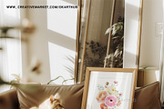 Romantic Watercolor Flower Clipart, a Decorative Illustration by OKArtHub (Thumbnail 8 of 9)