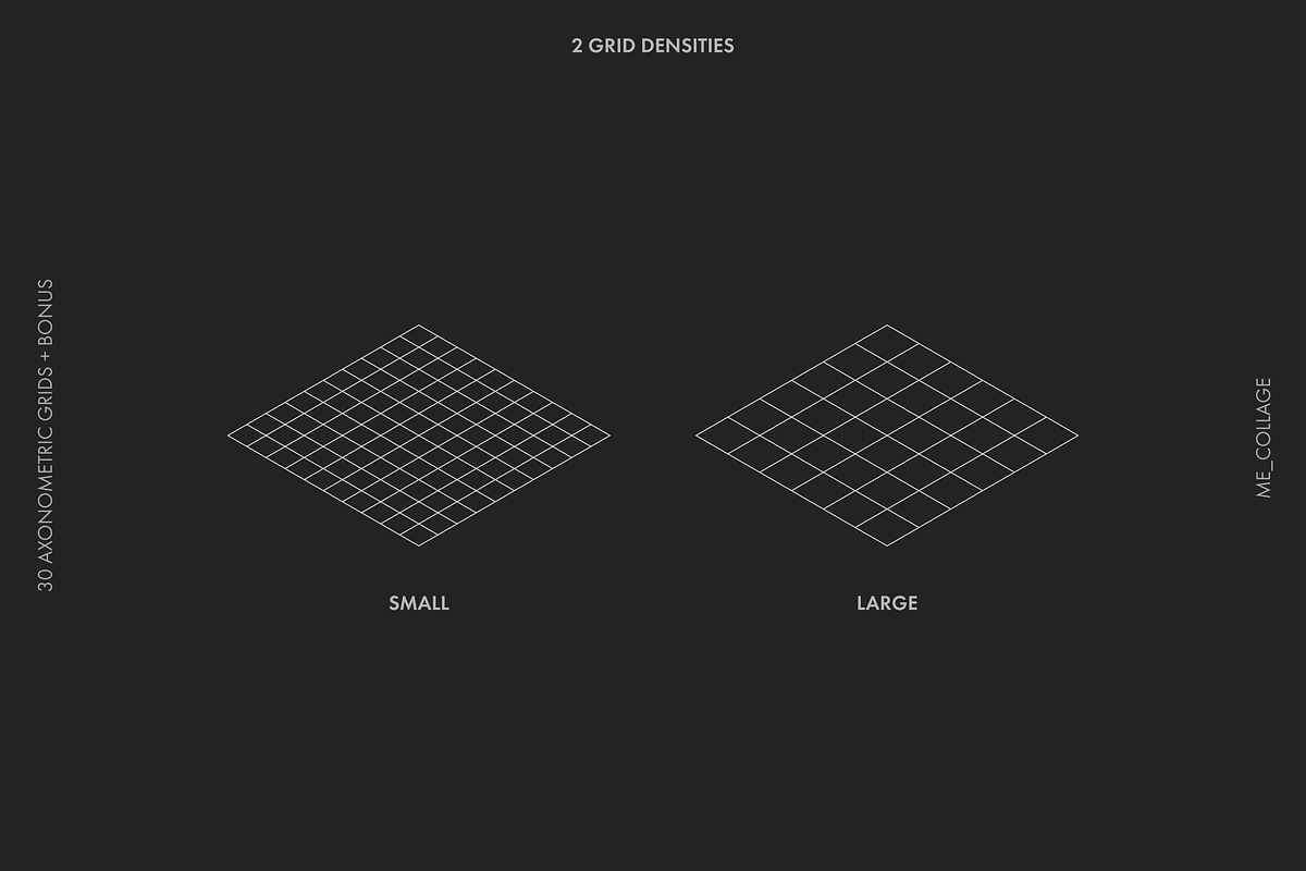 30 Vector Isometric Grids, an Object Graphic by ME_COLLAGE (Photo 7 of 11)