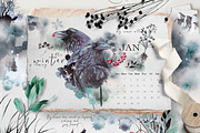 Winter fall bundle. all in 1, an Animal Illustration by Alisa Mikibith Art (Thumbnail 9 of 30)