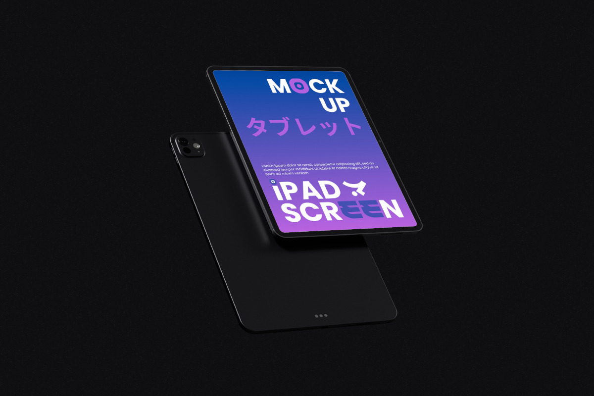 iPad Screen Mockup, an iPad Mockup by Rielismee (Photo 2 of 5)