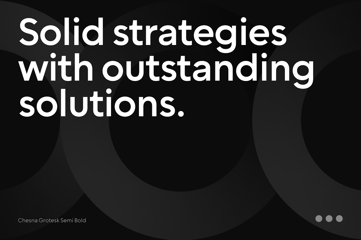 Chesna Grotesk, a Sans Serif Font by Horizon Type Foundry (Photo 12 of 19)